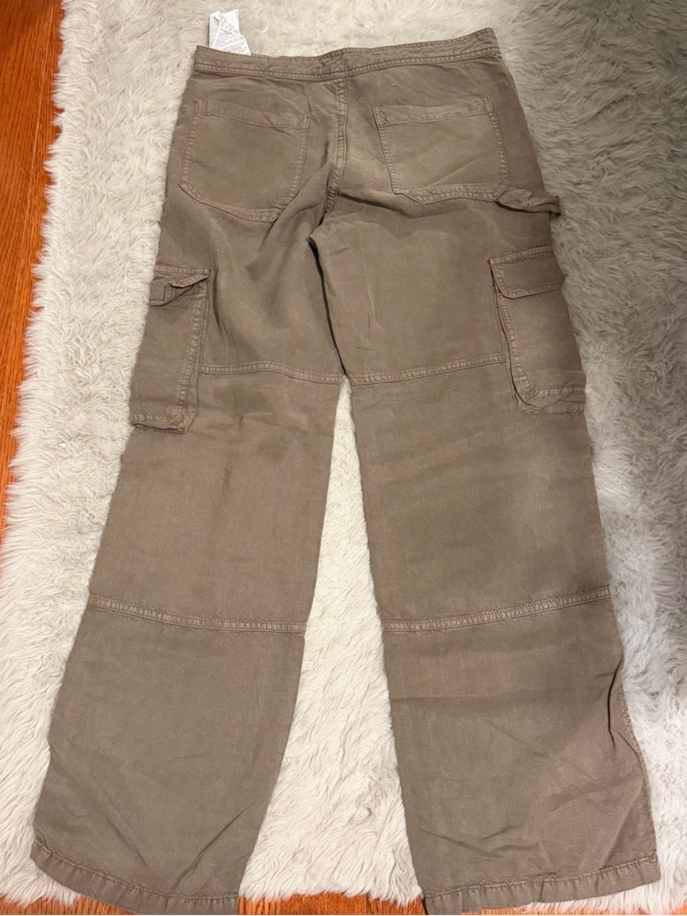 Zara Brown Cargo Pants - Picture 2 of 5
